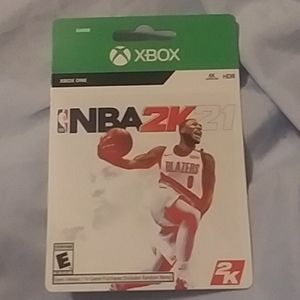 Nba 2k21 card